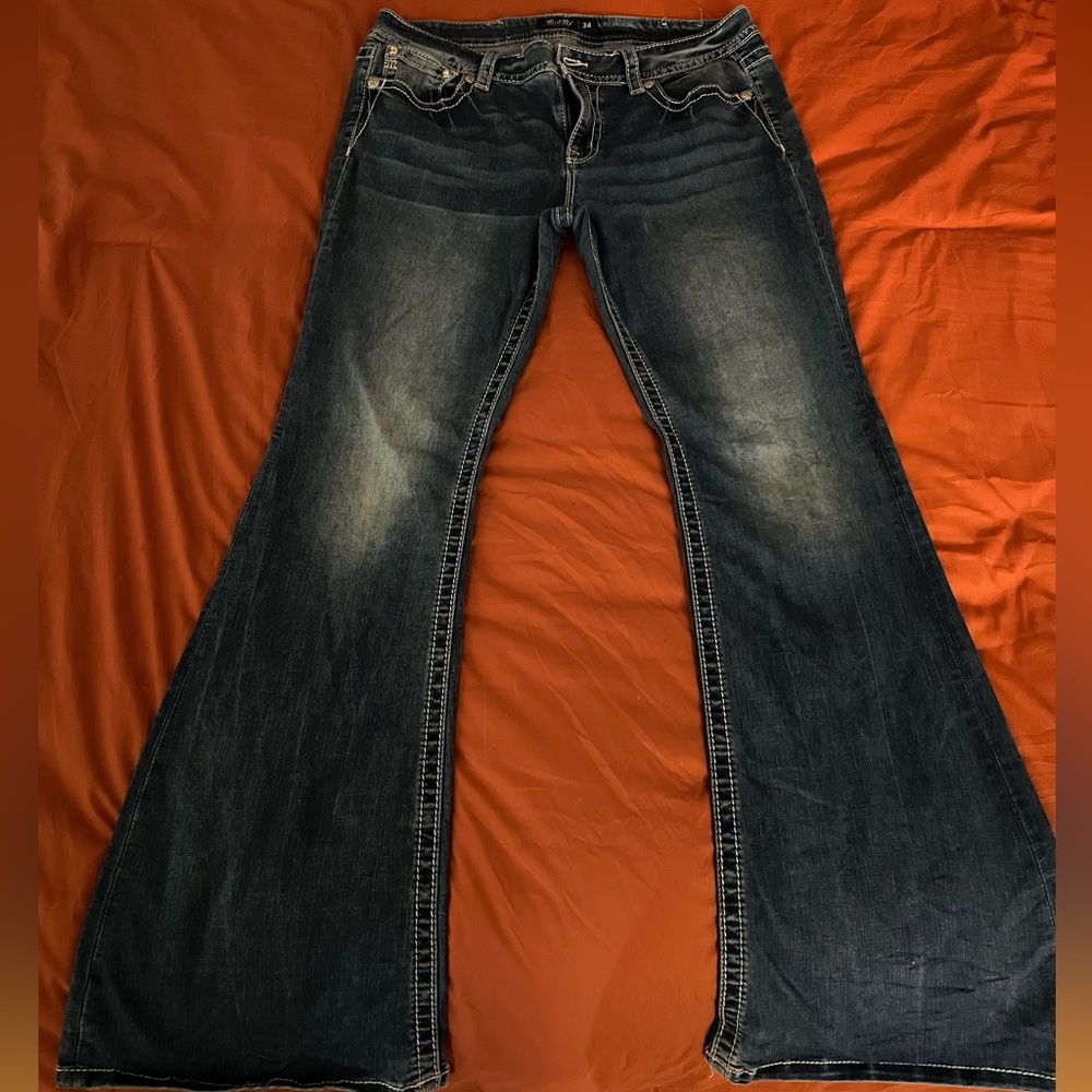 Miss me Mid-Rise Flare size 34